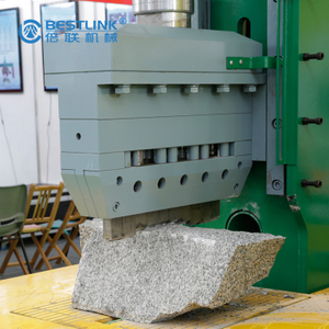 CE Certificate Hydraulic Stone Splitter Cutting Machine with 70T Splitting Power Are Ready To Spain